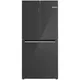 Bosch KMC85LEEA Serie 4 Multi Door Freistehende Kühl-Gefrier-Kombination