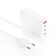4smarts Ladegerät GaN Flex Pro 100W 3 USB-C+1 USB-A, Travel Edition