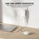 4smarts Netzladegerät FlatPlug Slim Dual 65W GaN 2C, weiß