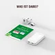 4smarts Netzladegerät FlatPlug Slim Dual 45W GaN 2C, weiß