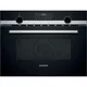 Siemens CM585AGS1 iQ500 Einbau-Mikrowelle schwarz/edelstahl