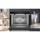 Siemens CM585AGS1 iQ500 Einbau-Mikrowelle schwarz/edelstahl