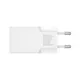 4smarts Netzladegerät PDPlug Duos Slim 20W GaN USB-C/A weiß