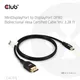 Club 3D MiniDP 2.1 zu DisplayPort 80 Bidirectionel Vesa zertifiziert St./St. 1m schwarz