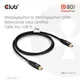 Club 3D MiniDP 2.1 zu MiniDP 80 Bidirectionel Vesa zertifiziert St./St. 1m schwarz