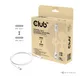 Club 3D Typ-C zu Typ-C Kabel 80Gbps Zertifiziertes 240W 8K240Hz 1.2m weiß