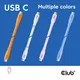 Club 3D USB Typ-C zu Typ-C Kabel 20 Gbps 240W 4K60Hz 2m orange