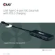 Club 3D USB Type-C 4-Port 10G Daten-Hub mit PD3.0 Ladefunktion