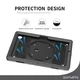 4smarts Rugged Case Grip für Samsung Galaxy Tab A9+ schwarz