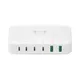 4smarts 7in1 GaN Ladestation 100W Wireless Charger weiß