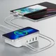 4smarts 7in1 GaN Ladestation 100W Wireless Charger weiß