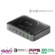 4smarts 7in1 GaN Ladestation 100W Wireless Charger schwarz