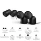 Philips Hue Secure kabelgebundene Kamera schwarz