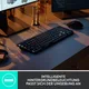 Logitech MX Mechanical Illuminated DE-Layout, Tactile, graphite