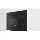 Siemens iQ300 BF523LMB3 Einbau-Mikrowelle Schwarz, Edelstahl