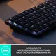 Logitech MX Mechanical Mini DE-Layout, Red Switches, graphite