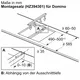 Siemens ET375CFA1E iQ300 Einbau-Kochfeld autark 30cm Design-Rahmen