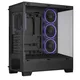 ASUS A31 Plus TG ARGB ATX Gaming Gehäuse mit Seitenfenster schwarz