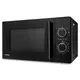 Medion MD 12011 Mikrowelle schwarz 20l, 800W, 5 Leistungsstufen