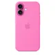Apple Original iPhone 16 Silikon Case mit MagSafe - Pfingstrose