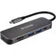 D-Link DUB-2325/E 5-in-1 USB-C-Hub mit Kartenleser