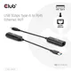 Club 3D USB 5Gbps Typ-A auf RJ45 Ethernet St./ Bu.