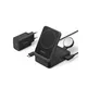 Anker MagGo Wireless Charger (15W, Foldable 3-in-1, Black)