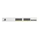 Cisco Catalyst 1200-24FP-4X Rackmount Gigabit Managed Switch, 24x RJ-45, 4x SFP+, 375W PoE+