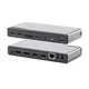 Alogic DV4 Universal Quad Display Docking Station Space Grey