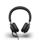 Jabra Evolve2 40 SE Stereo Headset Schwarz - MS-Teams, USB-C/A, Busylight