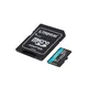 Kingston Canvas Go! Plus Gen4 64GB microSDXC Speicherkarte (200 MB/s, A2 U3) mit Adapter