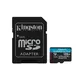 Kingston Canvas Go! Plus Gen4 128GB microSDXC Speicherkarte (200 MB/s, A2 U3) mit Adapter