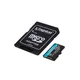 Kingston Canvas Go! Plus Gen4 512GB microSDXC Speicherkarte (200 MB/s, A2 U3) mit Adapter