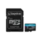 Kingston Canvas Go! Plus Gen4 512GB microSDXC Speicherkarte (200 MB/s, A2 U3) mit Adapter