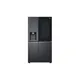 LG GSXB90MCDE InstaView Side-by-Side mit Crushed Ice Edelstahl Dark Inox Look