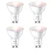 WiZ 50W GU10 Spot Tunable White & Color 4 Stück