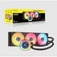 CORSAIR iCUE LINK TITAN 360 RX LCD RGB Schwarz AIO Wasserkühlung