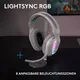 LogitechG G522 LIGHTSPEED Weiß - Bluetooth, USB-C, Blue VO!CE Mikrofontechnologie, Anpassbar via G HUB & Logitech G App