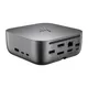 HP Thunderbolt 4 G6 Docking 100W | 2x USB-C (10Gbit/s), 2x USB-A (5Gbit/s), 1x USB-A (10Gbit/s), 1x HDMI 2.1, 2x DP 1.4, RJ-45 (2,5 GbE)