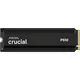 Crucial P510 1TB PCIe Gen5 2280 NVMe M.2 SSD mit Kühlkörper