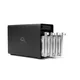 OWC ThunderBay 4 RAID 5 4-Bay Externes Storage Gehäuse mit Dual Thunderbolt 3 Ports für 4x 3,5 Zoll HDD oder 4x 2,5 Zoll HDD