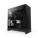 NZXT H9 Flow (2025) All Black Midi Tower ATX Gaming Gehäuse schwarz mit Glasfenster