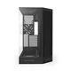 NZXT H9 Flow (2025) All Black Midi Tower ATX Gaming Gehäuse schwarz mit Glasfenster