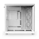 NZXT H9 Flow (2025) All White Midi Tower ATX Gaming Gehäuse weiß mit Glasfenster