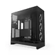 NZXT H9 Flow RGB (2025) All Black Midi Tower ATX Gaming Gehäuse schwarz mit Glasfenster