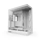NZXT H9 Flow RGB (2025) All White Midi Tower ATX Gaming Gehäuse weiß mit Glasfenster
