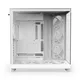 NZXT H9 Flow RGB+ (2025) All White Midi Tower ATX Gaming Gehäuse weiß mit Glasfenster