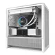 NZXT H3 Flow (2025) All White Midi Tower mATX Gaming Gehäuse weiß mit Glasfenster