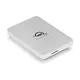 OWC 2 TB Envoy Pro Portable SSD mit USB-C Anschluss (10GB/s) Silber Aluminium