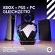 LogitechG ASTRO A50 (Gen 5) Schwarz - Kabelloses LIGHTSPEED Gaming-Headset und Basisstation mit PLAYSYNC Audio
